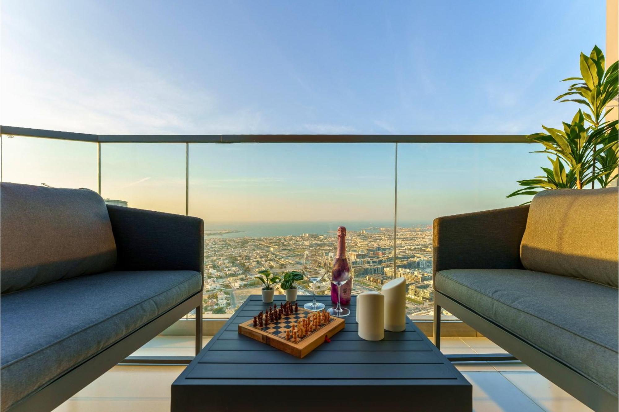 Apartment 5 Star Living Infinity Pool With Burj Khalifa View Dubai